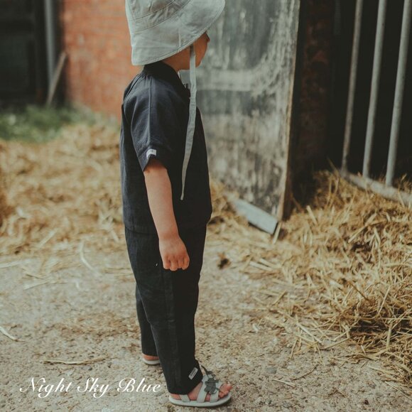 NWT Donsje Kilan Elastic Waist Pants in Light Stone Gray, 24m-30m - Picture 8 of 8